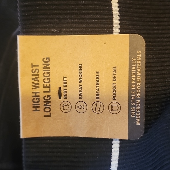 Pink Active Set Best Butt Leggings M and matching Sports Bra L. - Picture 5 of 8